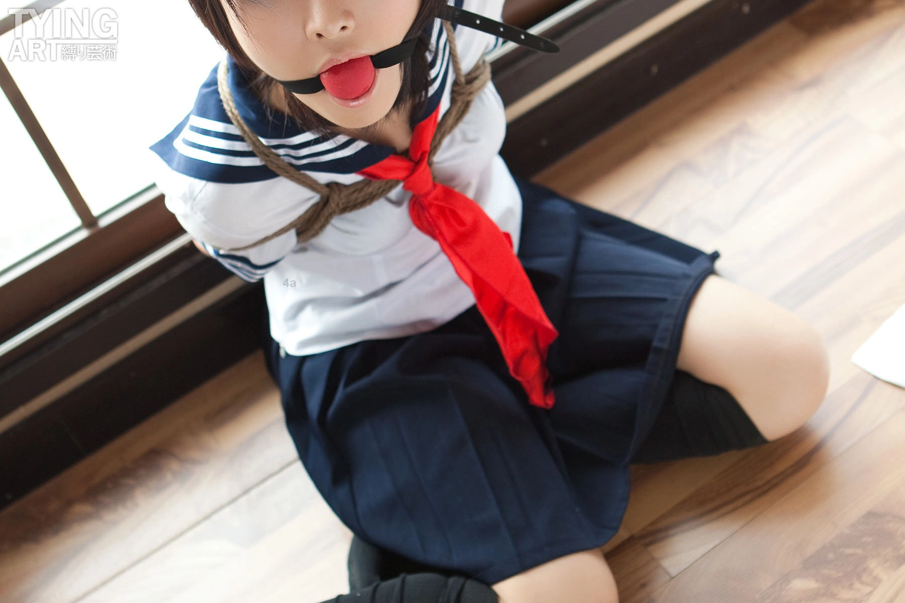 [禁忌摄影]Taboo-love NO.092 TyingArt 縛リ芸術 Dimdim & Shiryl OL & School Girl 2 2