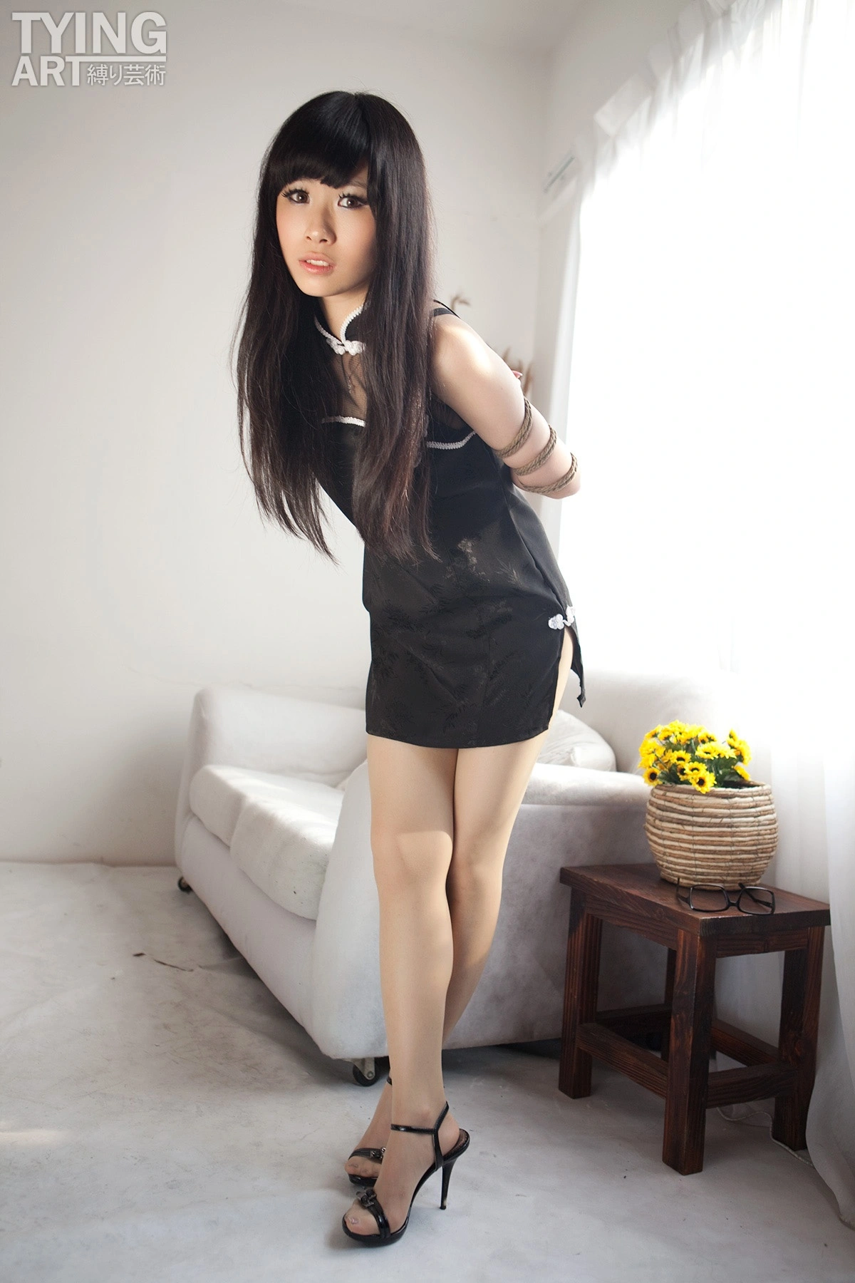 [禁忌摄影]Taboo-love NO.097 TyingArt 縛リ芸術 Yuko Chinese Dress & Gag 1 1