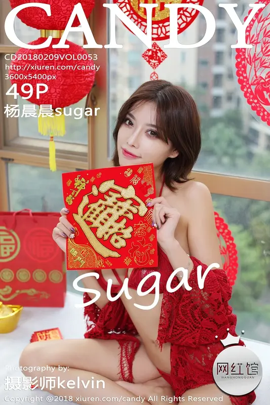 2018.02.09 VOL.053 杨晨晨sugar - Candy网红馆